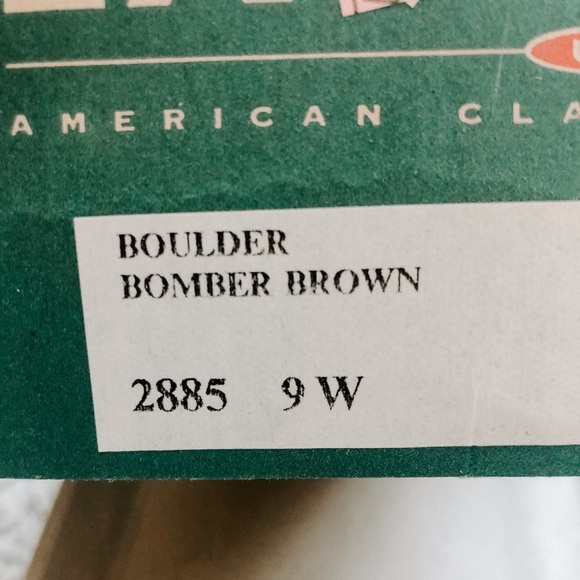 Vintage Eastland Boulder Bomber Brown boots - Picture 4 of 4